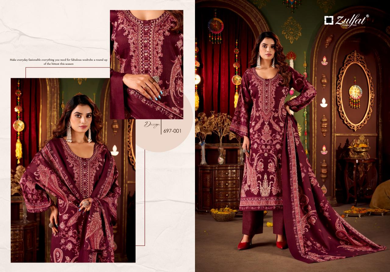 Zulfat Diwaniyat catalog wholesale dress material description