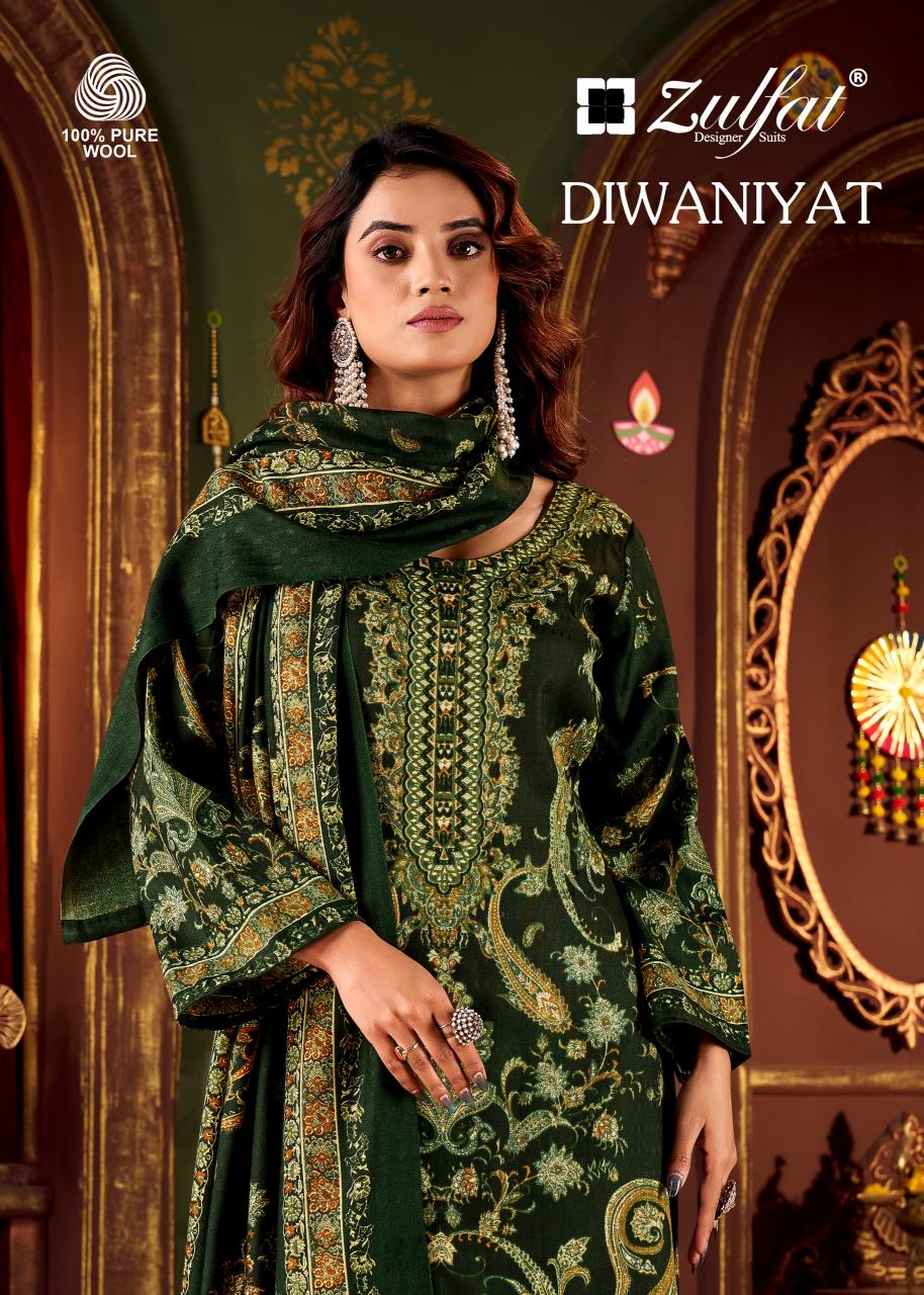 Zulfat Diwaniyat catalog wholesale dress material description