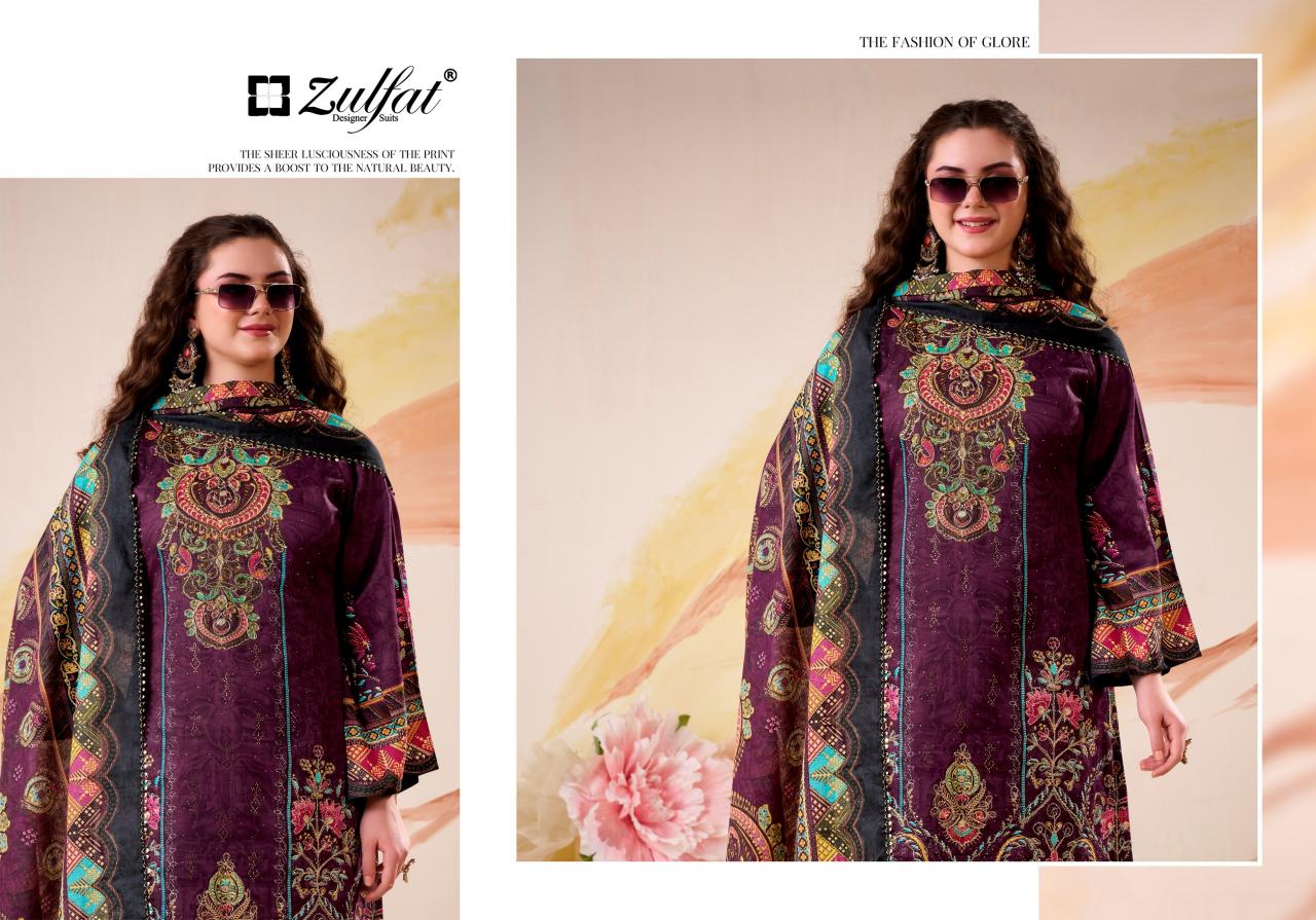 Zulfat Falak catalog dress material wholesaler in panchkuva ahmedabad