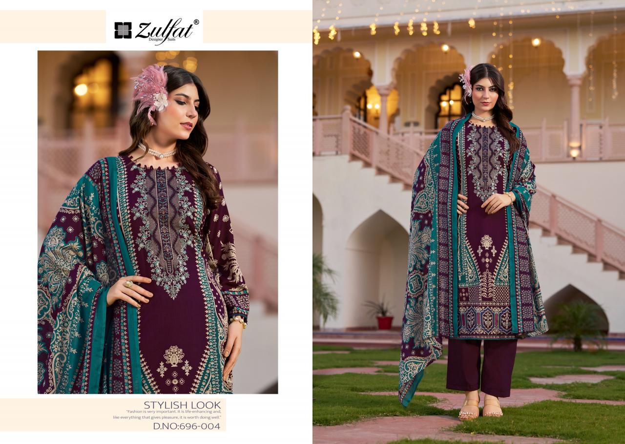 Zulfat Sanam catalog cheap dress material wholesale market at delhi