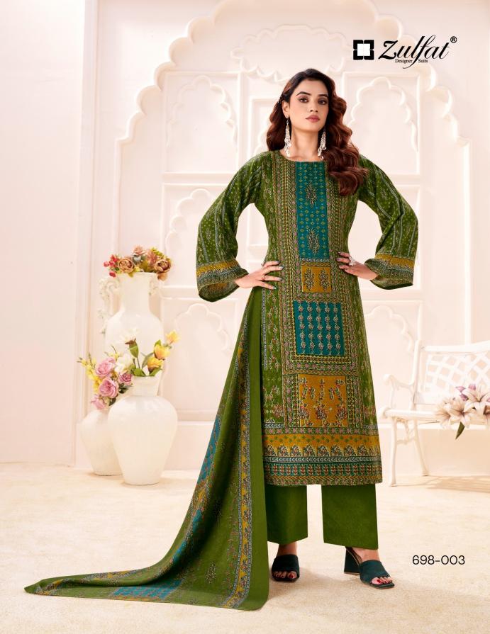 Zulfat Toosh catalog application for aarvi dress material in wholesale