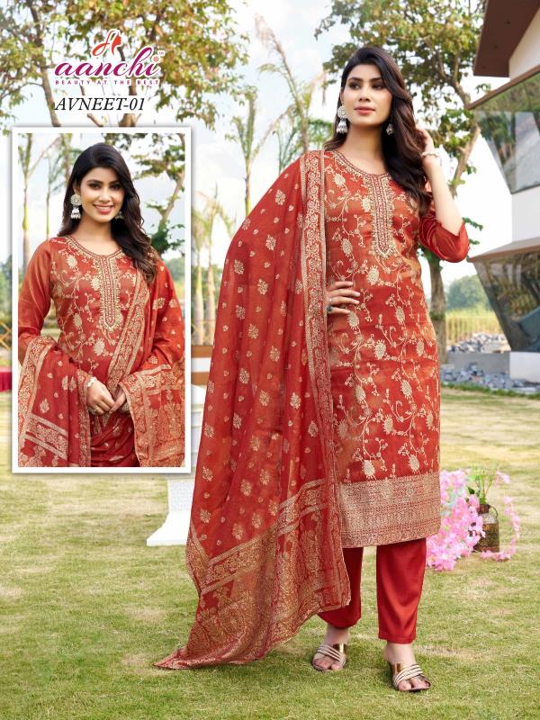 Aanchi Avneet catalog kashmiri kurtis wholesale