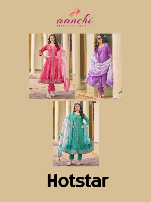 Aanchi Hotstar catalog w brand kurtis wholesale in delhi