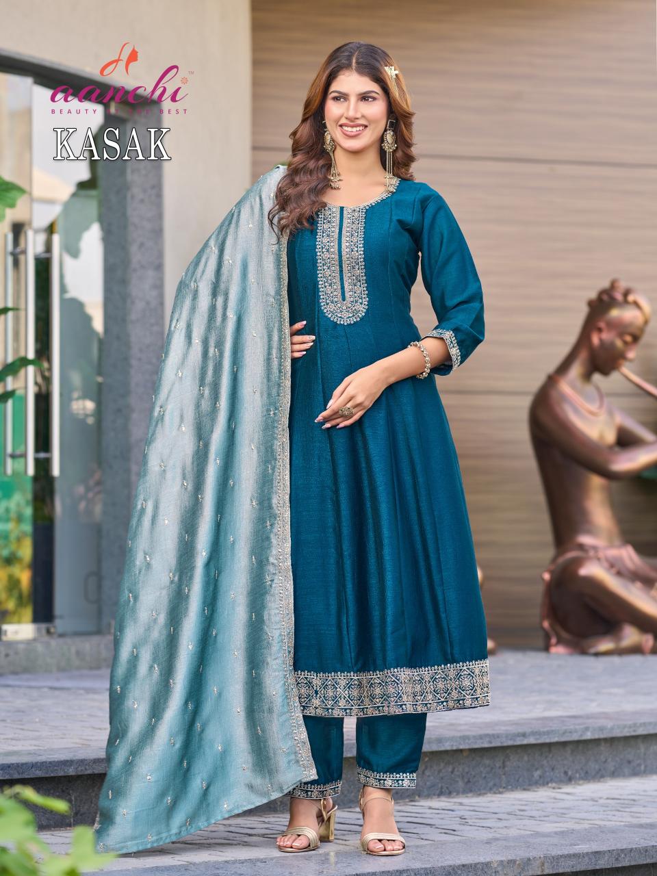 Aanchi Kasak catalog wholesale kurti market in bhopal