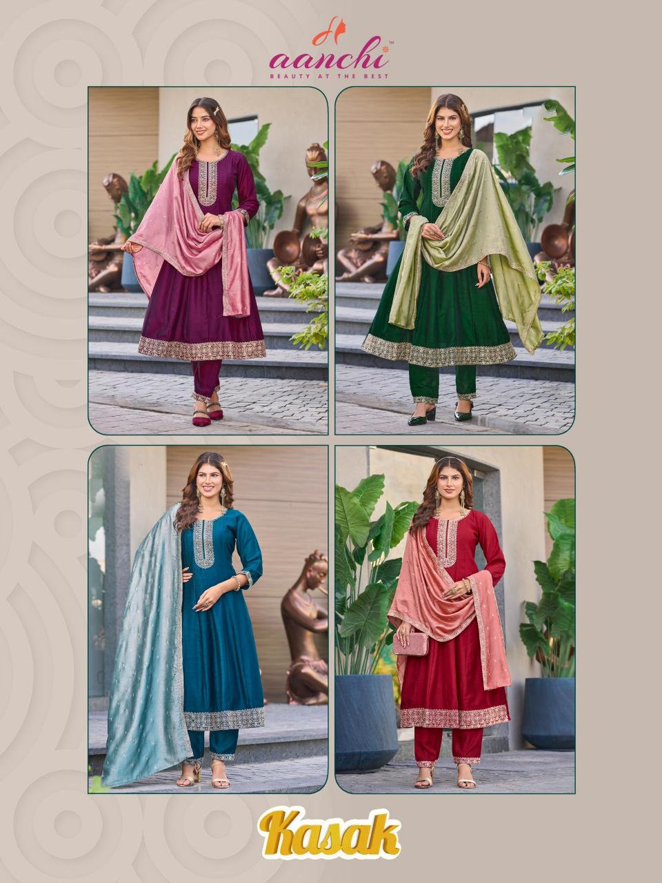 Aanchi Kasak catalog wholesale kurti market in bhopal