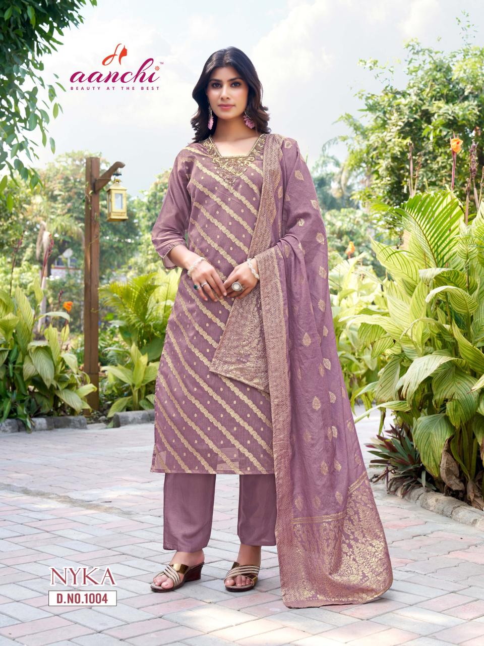 Aanchi Nyka catalog wholesale kurti market in ahmedabad