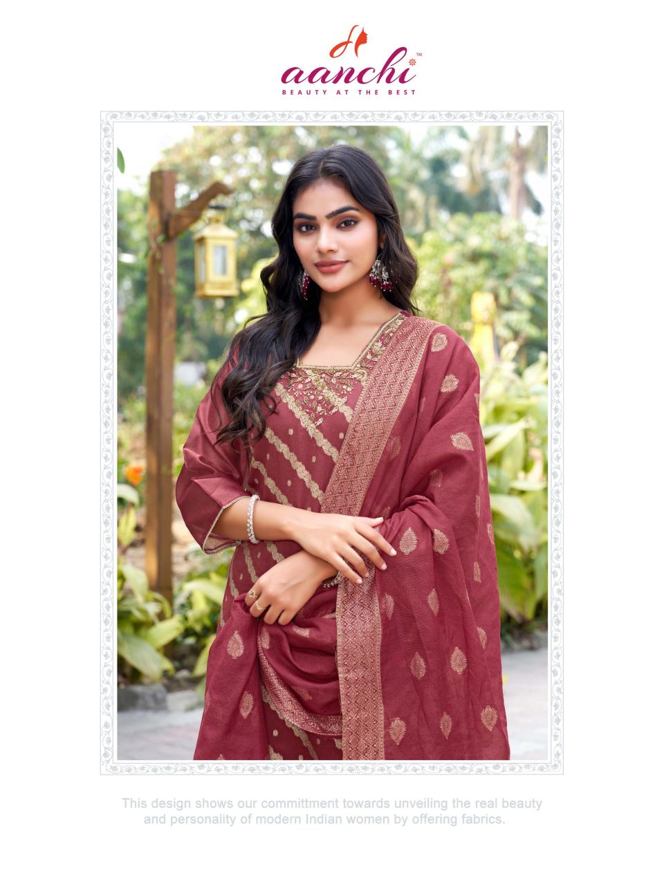 Aanchi Nyka catalog wholesale kurti market in ahmedabad