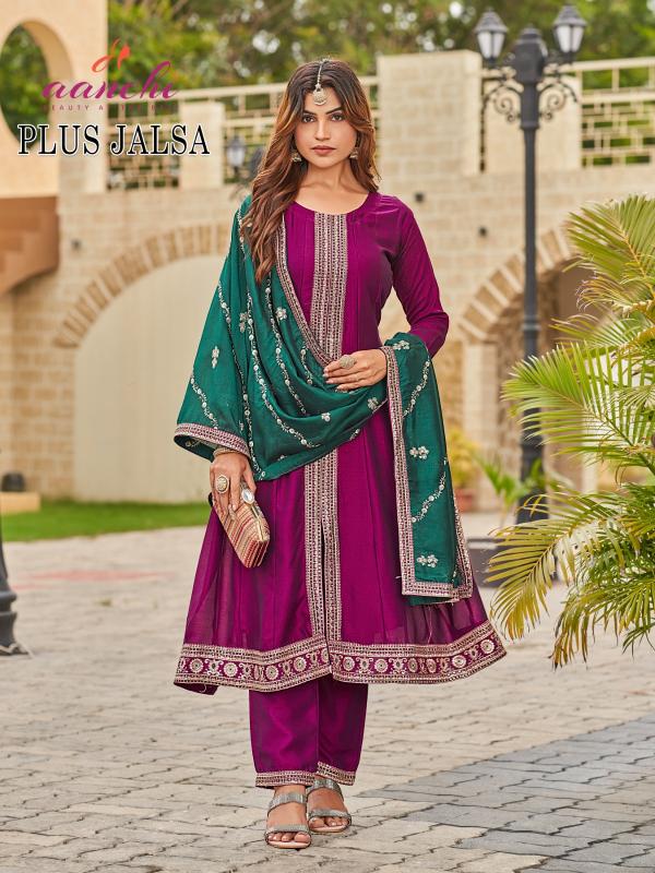 Aanchi Plus Jalsa catalog arifa kurti wholesale