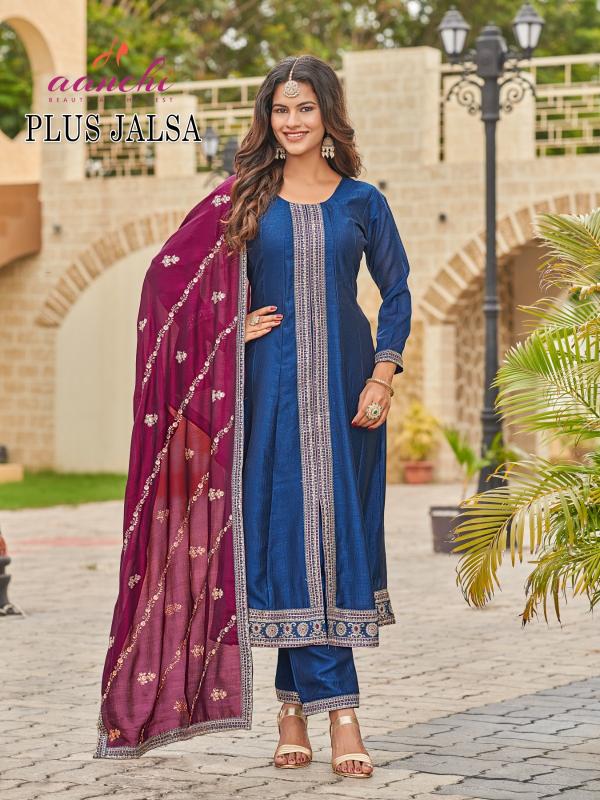 Aanchi Plus Jalsa catalog arifa kurti wholesale