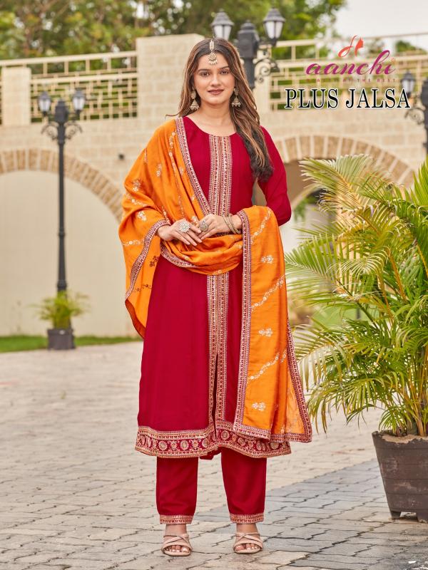 Aanchi Plus Jalsa catalog arifa kurti wholesale