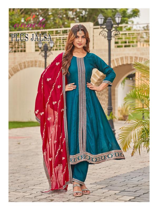 Aanchi Plus Jalsa catalog arifa kurti wholesale