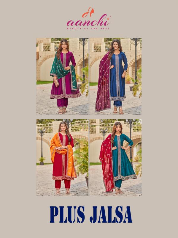 Aanchi Plus Jalsa catalog arifa kurti wholesale