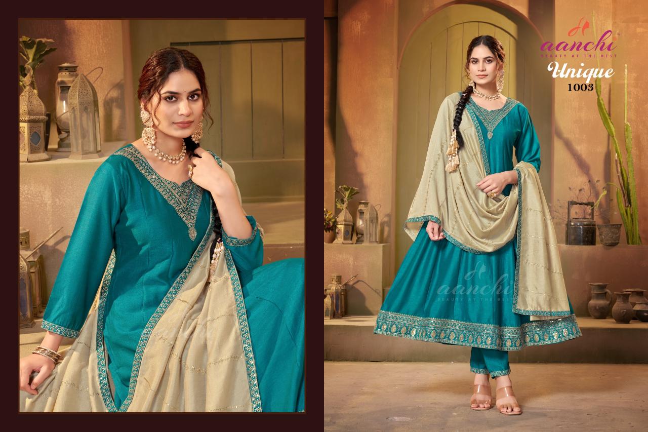 Aanchi Unique vol 1 catalog liva kurtis wholesale