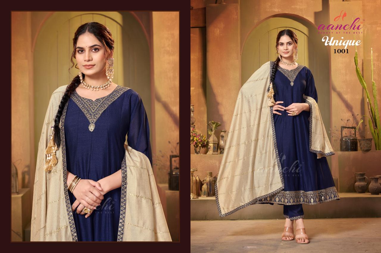 Aanchi Unique vol 1 catalog liva kurtis wholesale