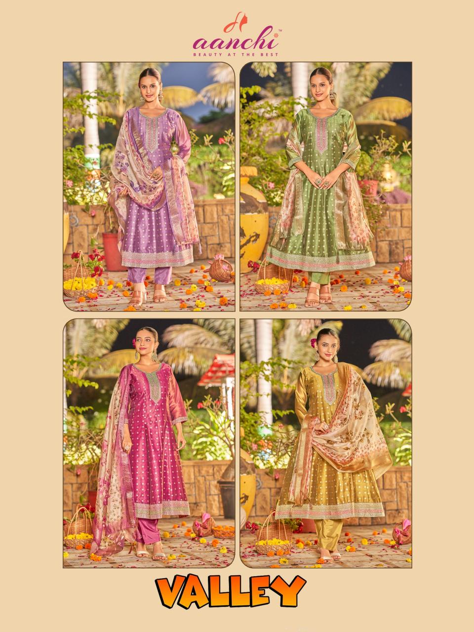 Aanchi Valley catalog payal kurtis wholesale