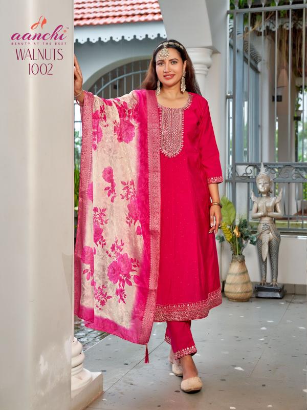 Aanchi Walnut catalog wholesale kurti market in surat with price