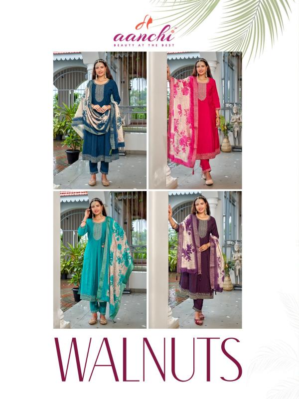 Aanchi Walnut catalog wholesale kurti market in surat with price