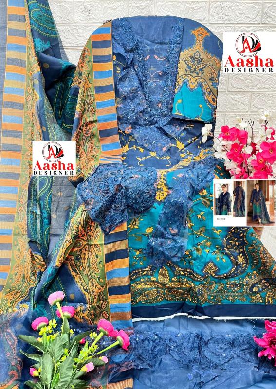 Aasha 1142 catalog pakistani suits wholesale uk