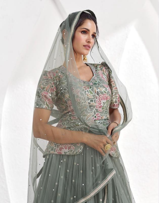 Aashirwad Aarzoo catalog indowestern lehenga choli 