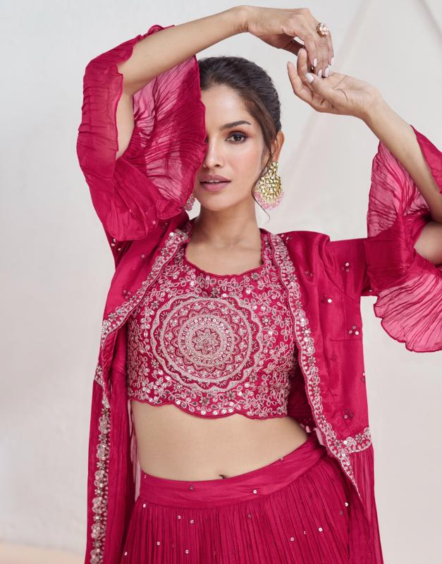 Aashirwad Aarzoo catalog indowestern lehenga choli 
