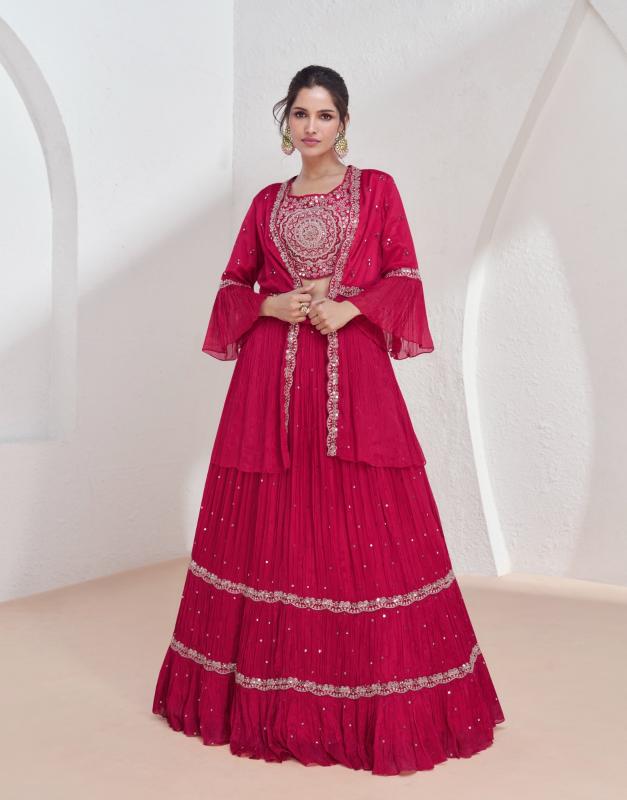 Aashirwad Aarzoo catalog indowestern lehenga choli 