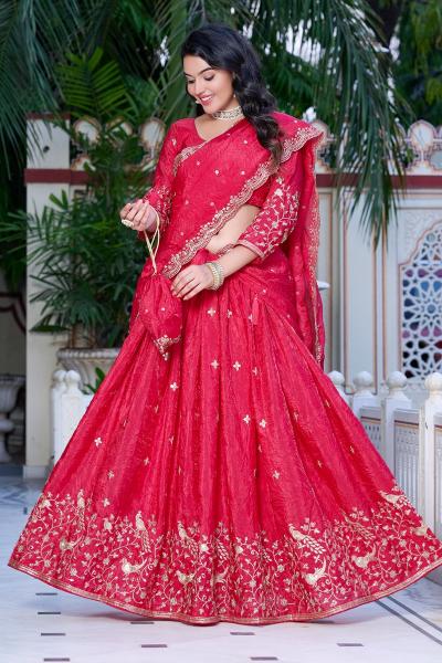 Aawiya PC1023 PINK catalog lehenga online india jodhpur