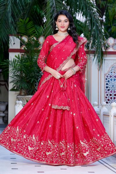 Aawiya PC1023 PINK catalog lehenga online india jodhpur