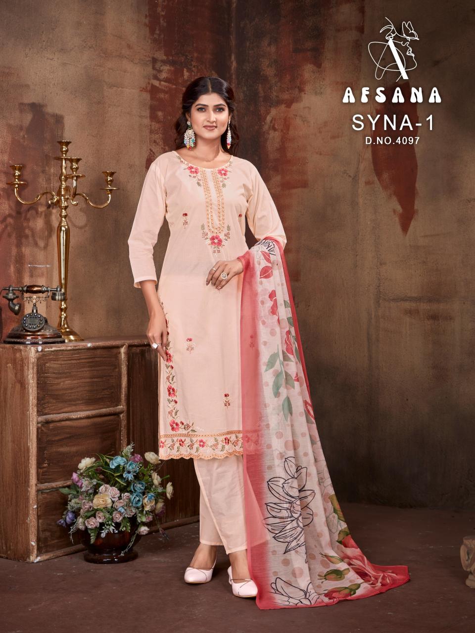 Afsana Sayna vol 1 catalog pakistani kurti wholesale