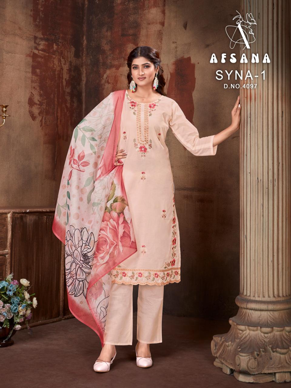 Afsana Sayna vol 1 catalog pakistani kurti wholesale