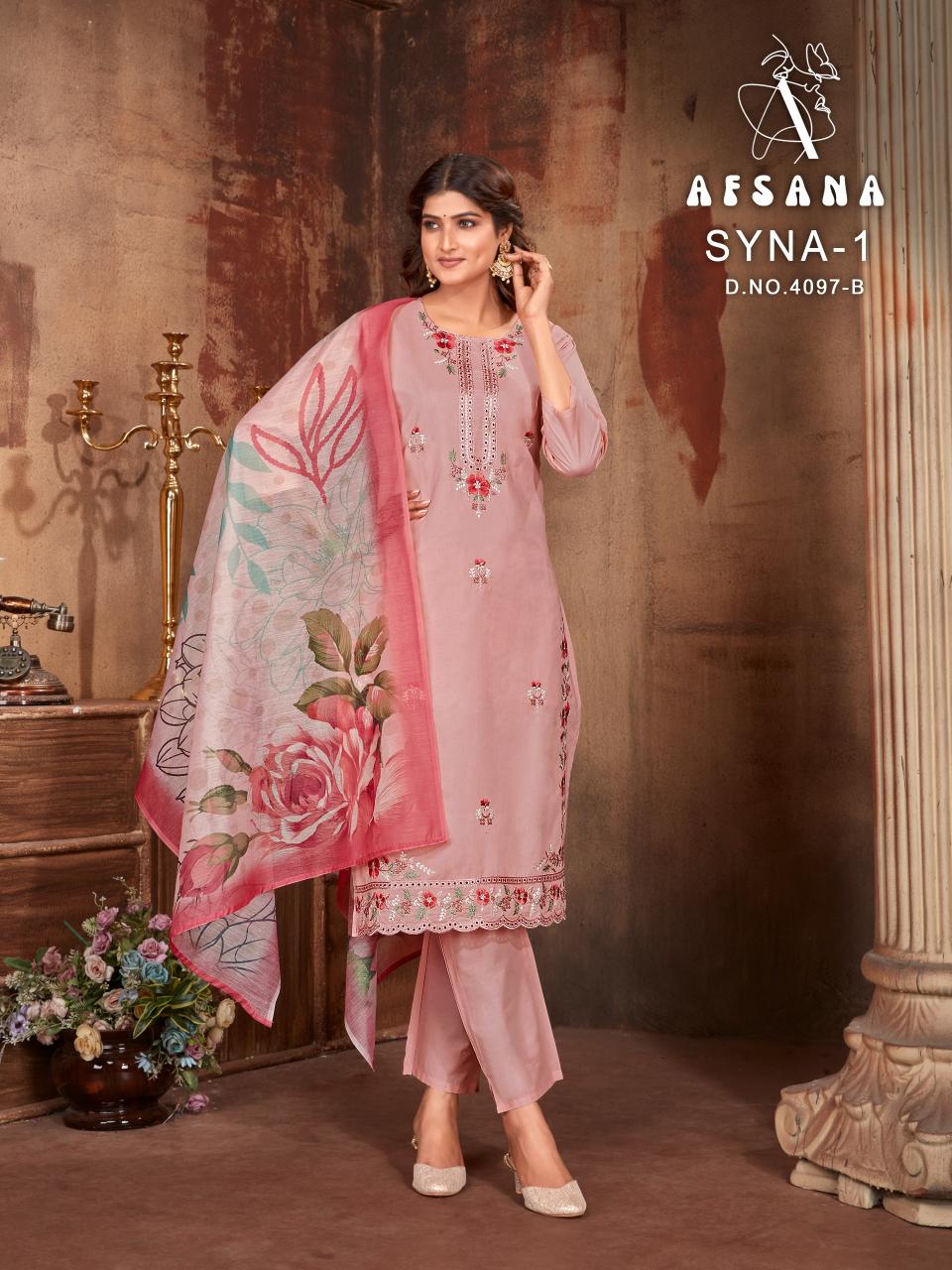Afsana Sayna vol 1 catalog pakistani kurti wholesale