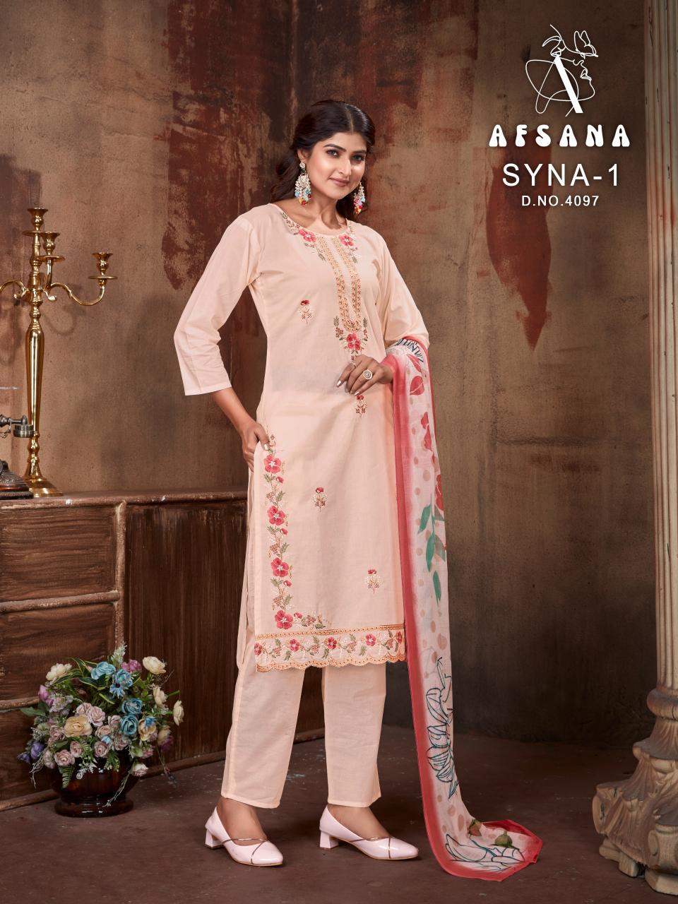 Afsana Sayna vol 1 catalog pakistani kurti wholesale