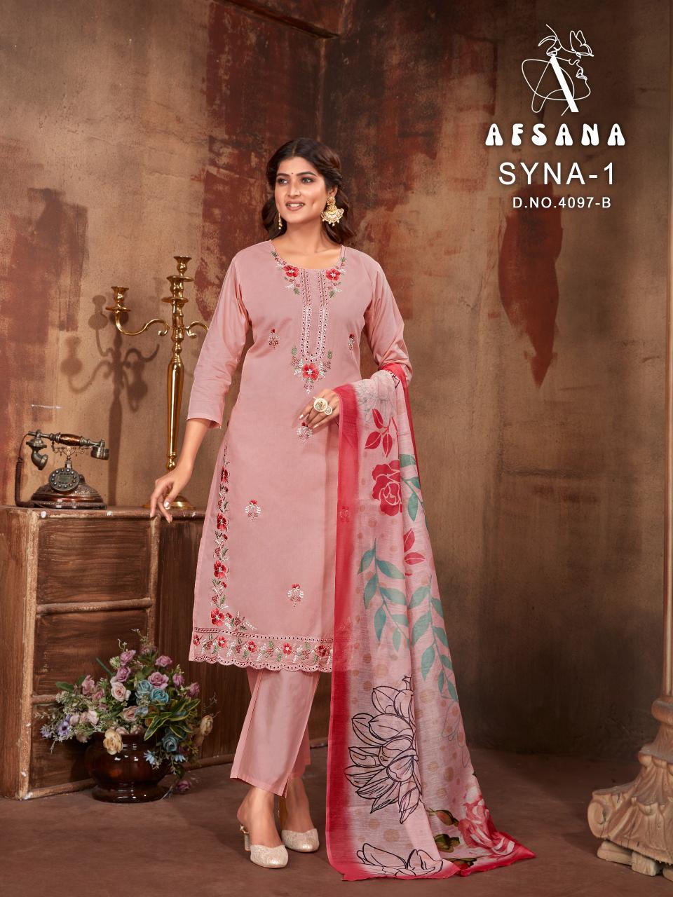 Afsana Sayna vol 1 catalog pakistani kurti wholesale