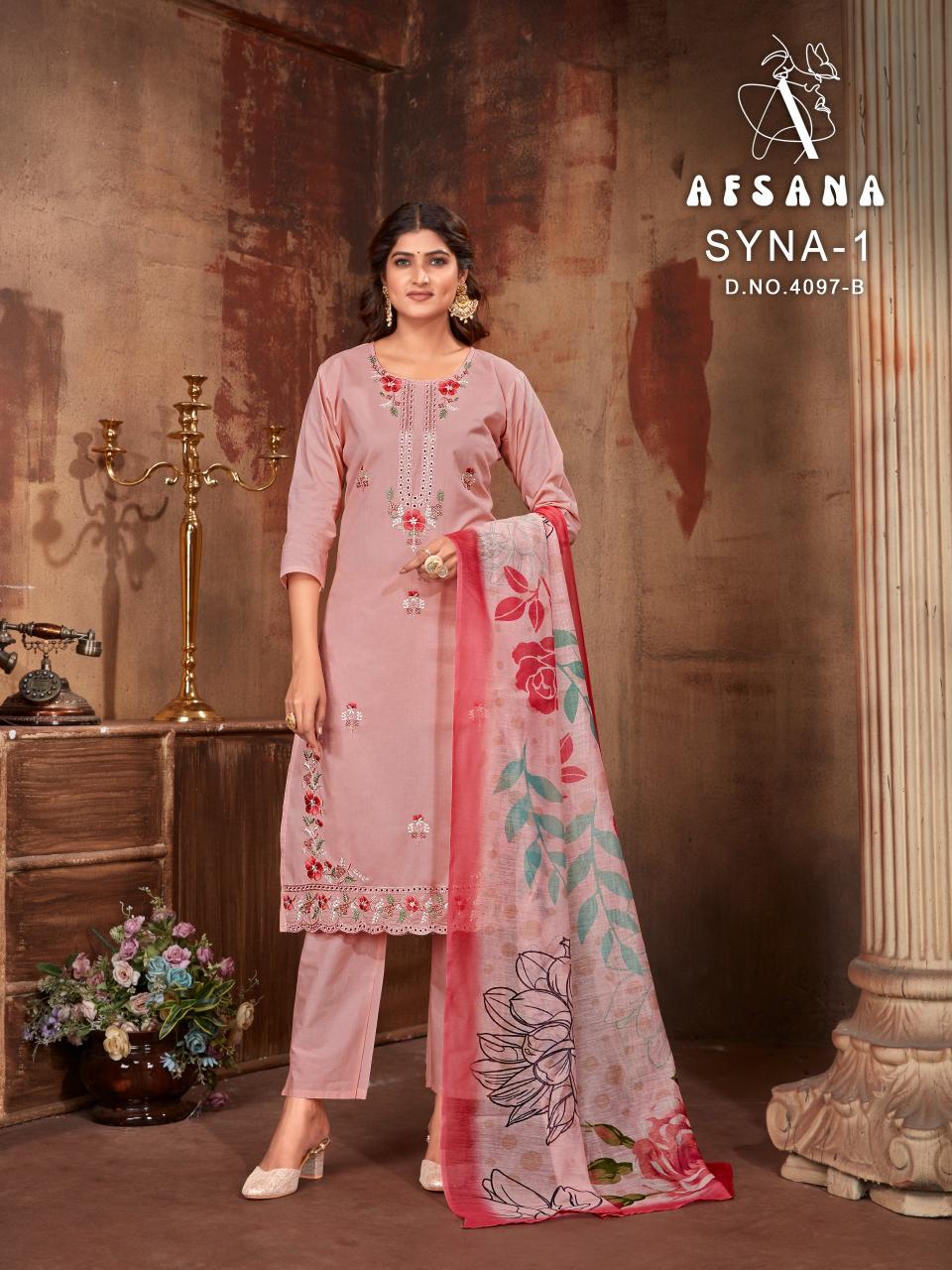 Afsana Sayna vol 1 catalog pakistani kurti wholesale