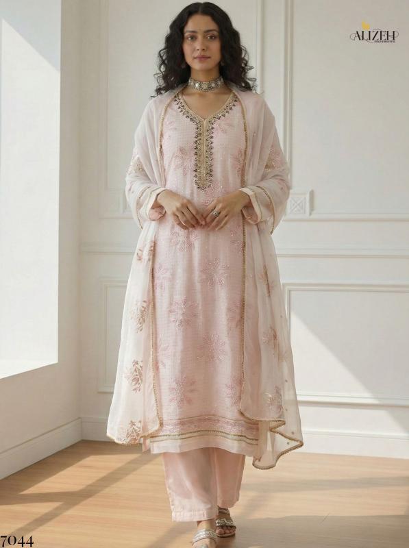 Alizeh 7041 To 7044 catalog whosale designer salwar suits
