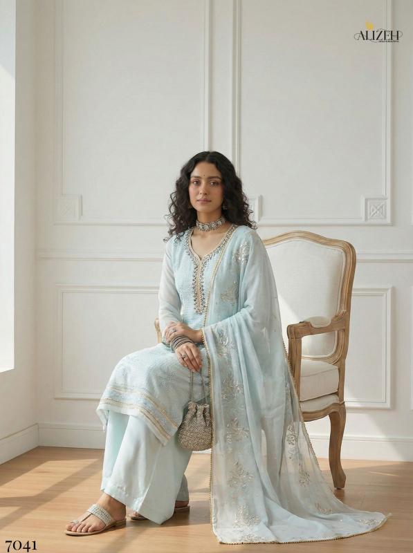 Alizeh 7041 To 7044 catalog whosale designer salwar suits