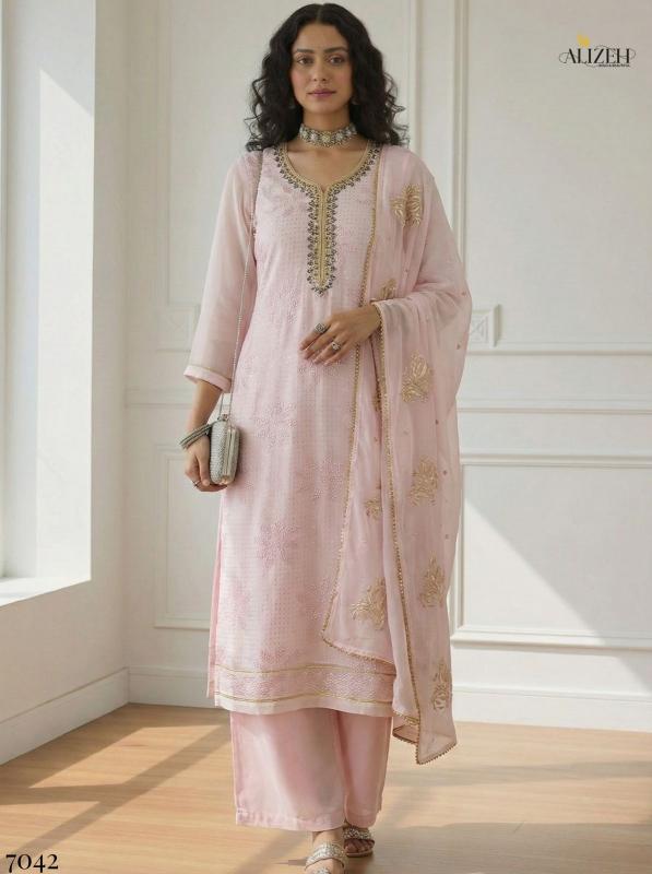 Alizeh 7041 To 7044 catalog whosale designer salwar suits