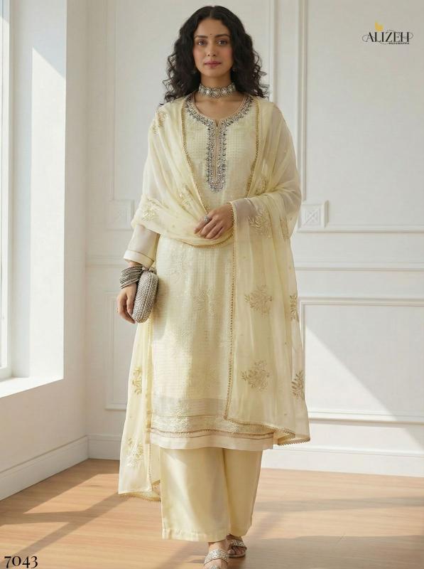 Alizeh 7041 To 7044 catalog whosale designer salwar suits