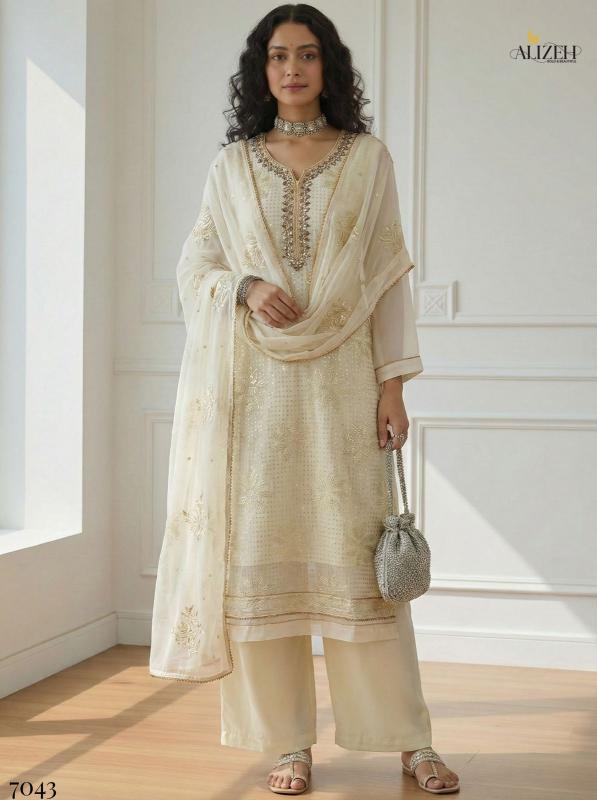 Alizeh 7041 To 7044 catalog whosale designer salwar suits