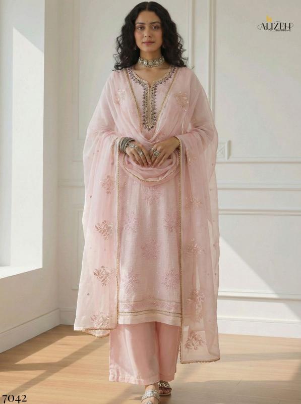 Alizeh 7041 To 7044 catalog whosale designer salwar suits