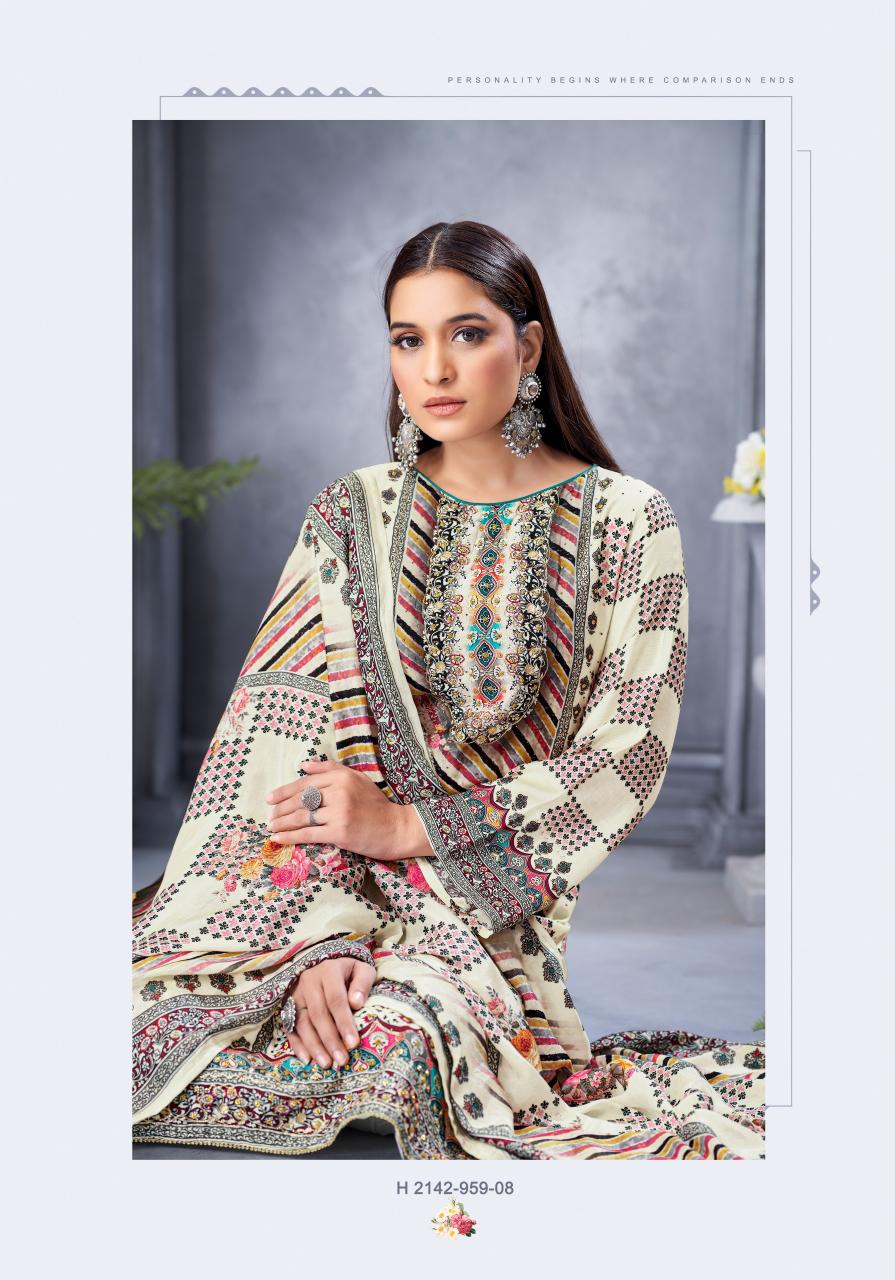 Alok Black Biba vol 5 catalog kf dress materials wholesale