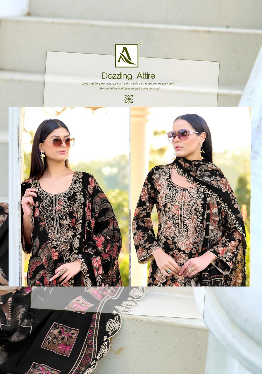 Alok Black Moon catalog surat chdhidar dress material wholesale 