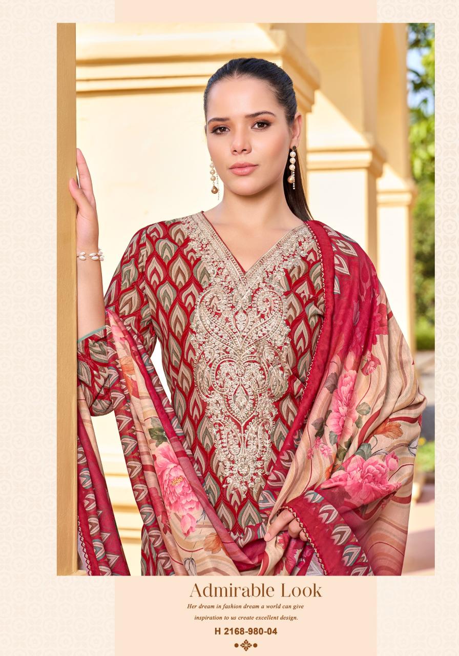 Alok Gulma catalog wholesale dress material market surat