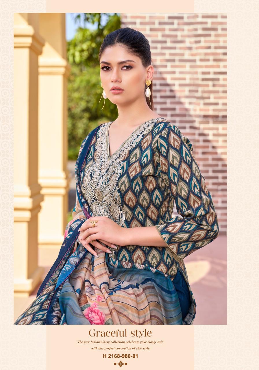 Alok Gulma catalog wholesale dress material market surat