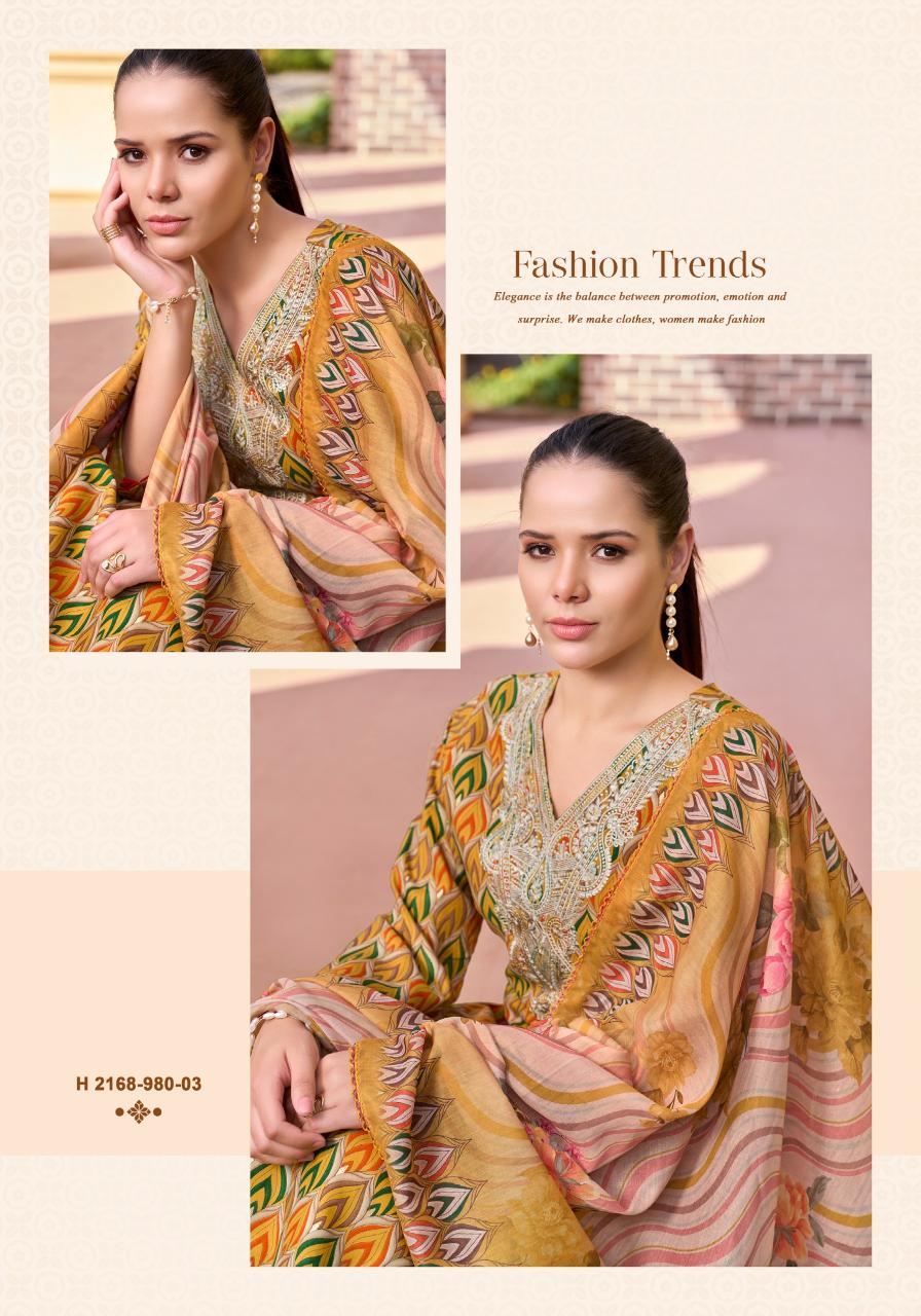 Alok Gulma catalog wholesale dress material market surat