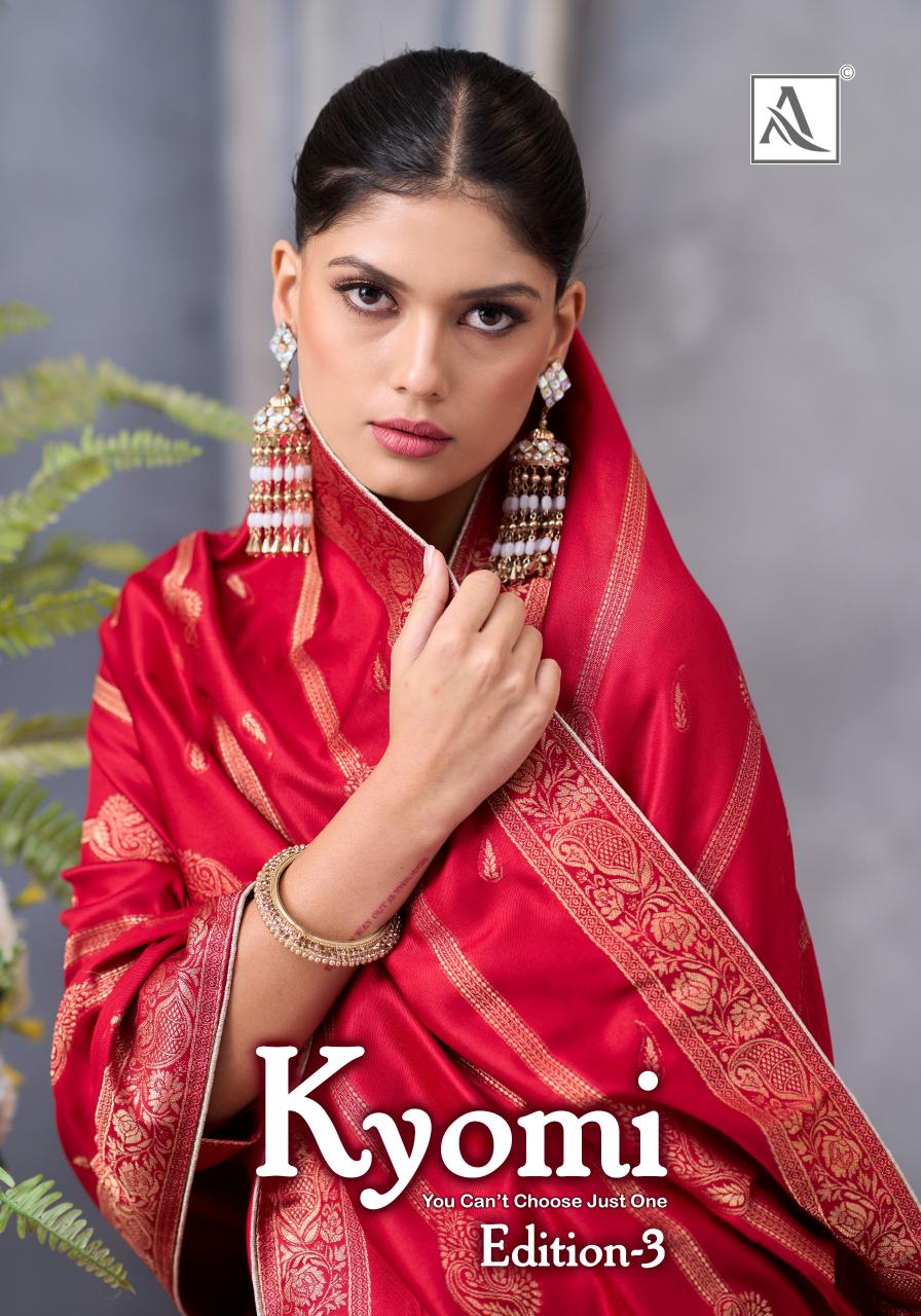 Alok Kyomi vol 3 catalog suits dress material wholesale with price