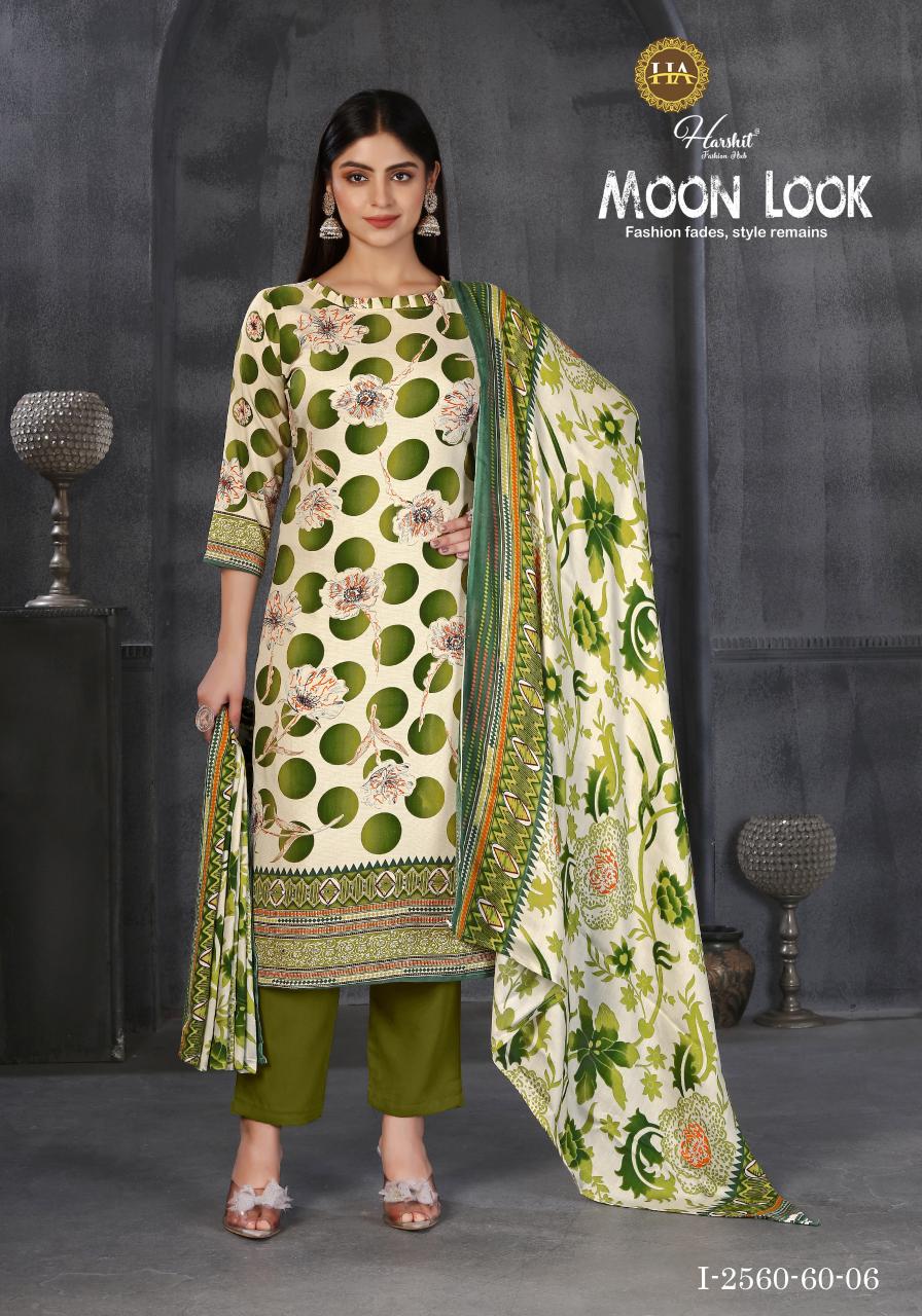 Alok Moon Look catalog surat textile dress material wholesale market