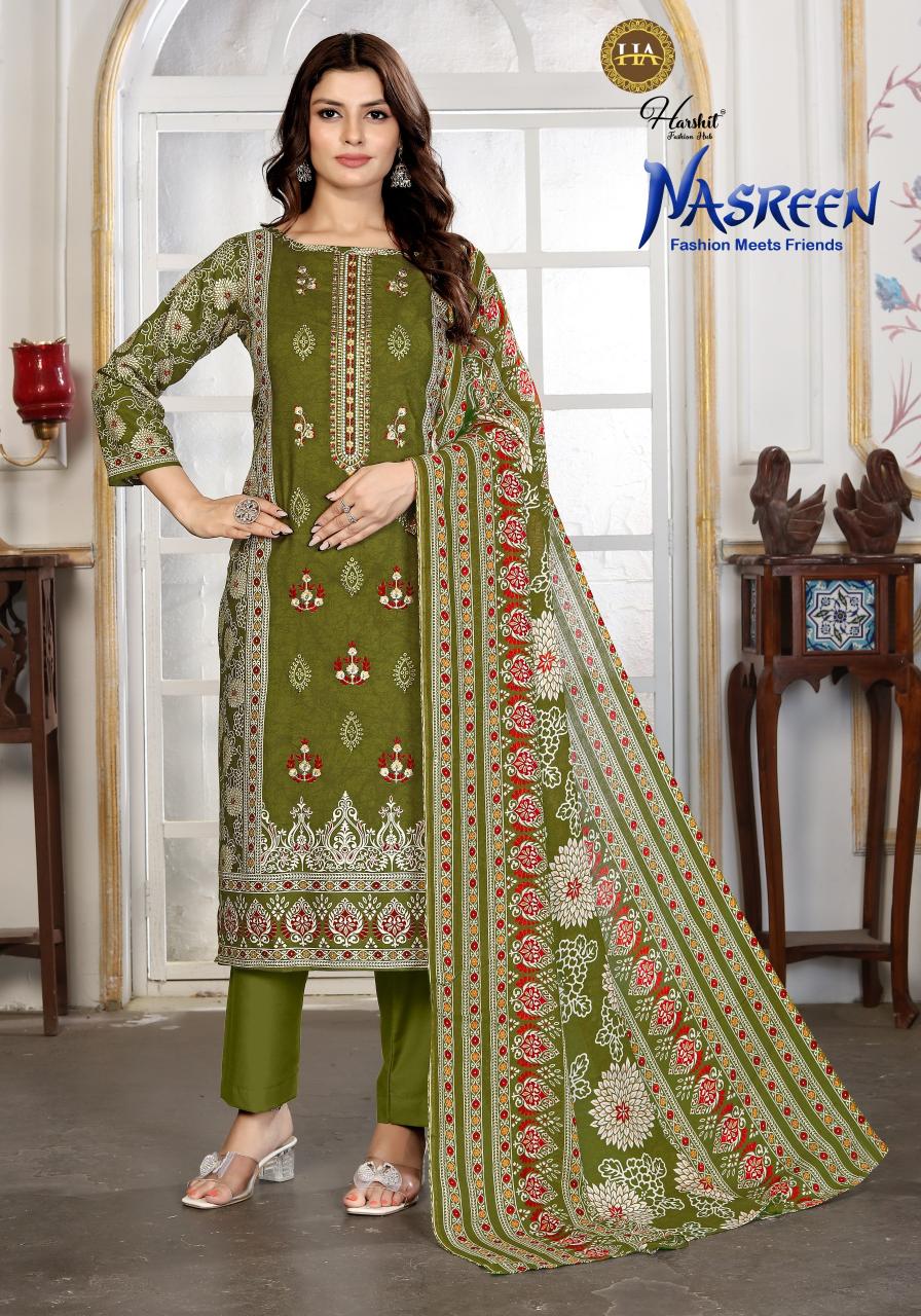 Alok Nasreen catalog surat dress material wholesalers in chennai