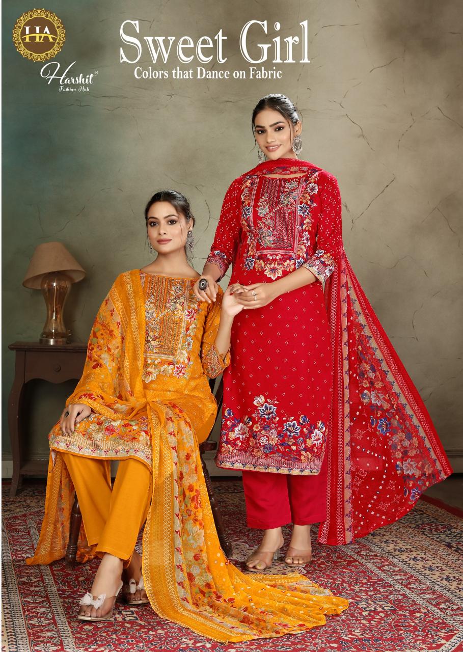 Alok Sweet Girl catalog wholesale dress material retailers in mumbai