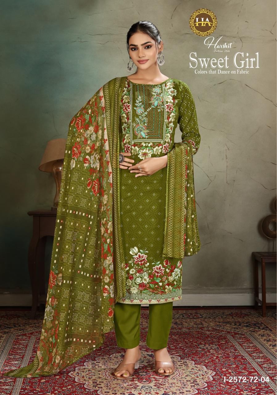 Alok Sweet Girl catalog wholesale dress material retailers in mumbai