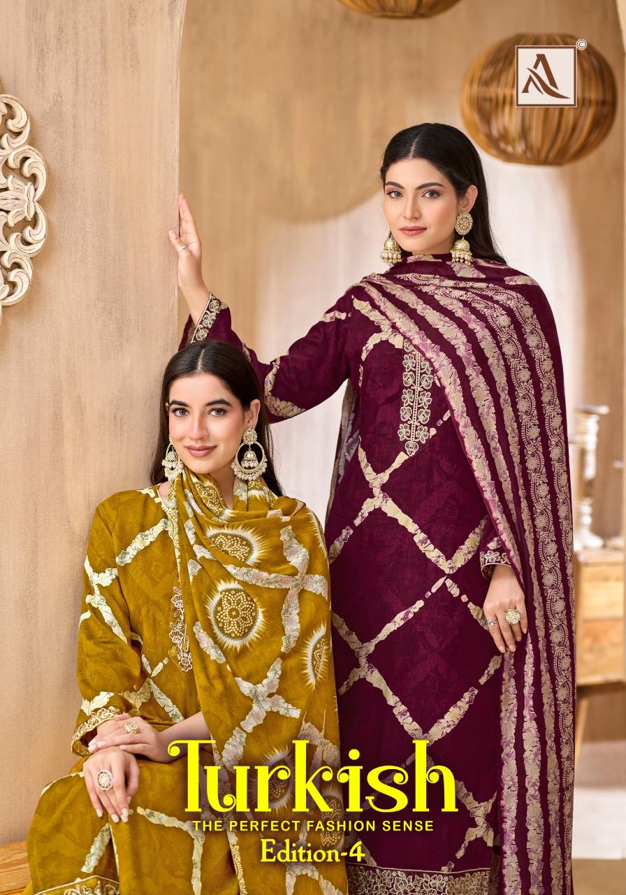 Alok Turkish vol 4 catalog wholesale dress material in rajkot